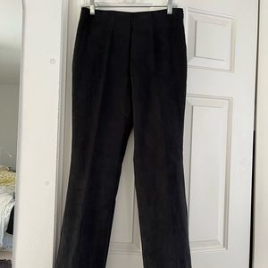 INC faux suede pants